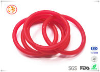 Forma personalizada EPDM ácida vermelha do anel-O da resistência do envelhecimento da resistência para o produto químico