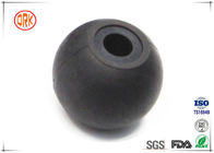 Bola de borracha contínua personalizada preto 5mm de NBR com furo para a máquina