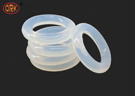 Bom anel-O translúcido de FDA do silicone do espaço livre do alongamento para a máquina do café