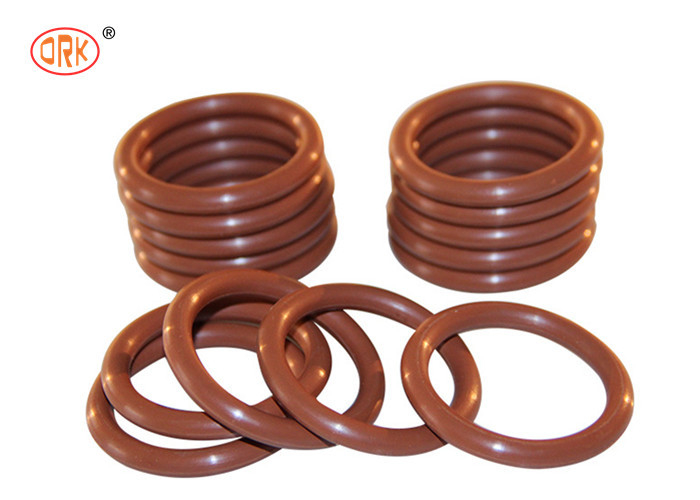 Anéis-O da alta segurança NBR EPDM FKM HNBR AS568 PTFE para a máquina industrial