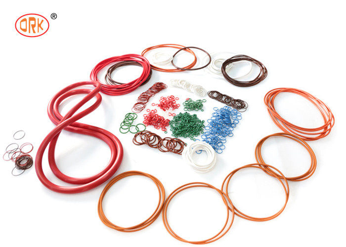 A cor diferente NBR EPDM FKM AEM AS568 do tamanho coloriu os anéis-O de borracha para o turbocompressor