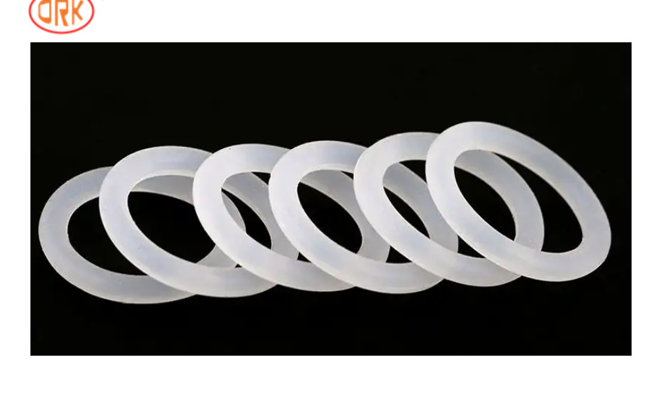 Anel-O reencadernado excelente transparente do silicone do espaço livre da resistência para o produto da eletrônica