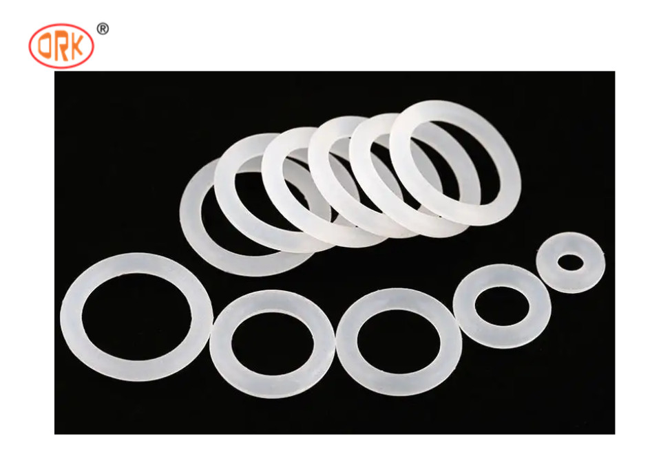 Anel-O reencadernado excelente transparente do silicone do espaço livre da resistência para o produto da eletrônica