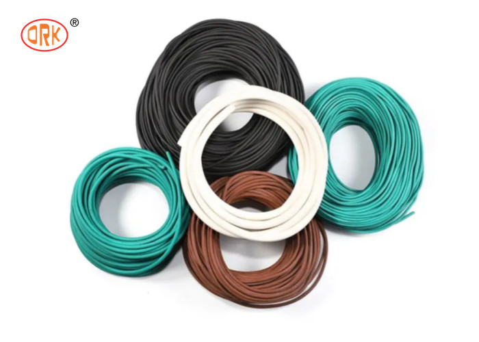Selagem branca O Ring Cord da tira de borracha de nitrilo da resistência de abrasão do verde preto NBR de Brown