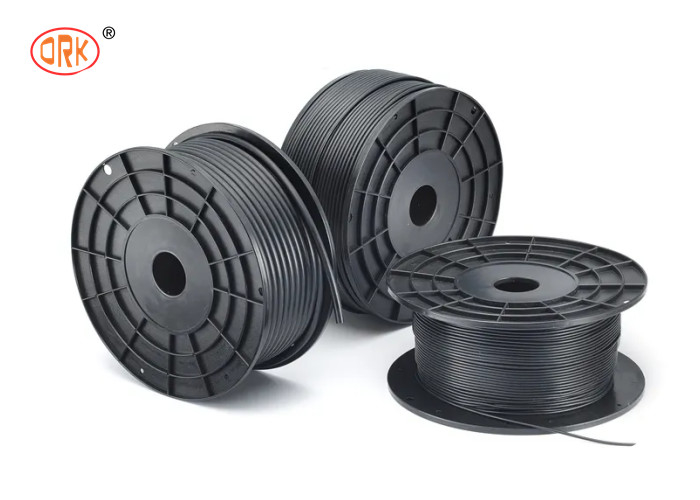 Resistência de água excelente contínua preta O da tira de borracha do perfil da extrusão de EPDM Ring Cord