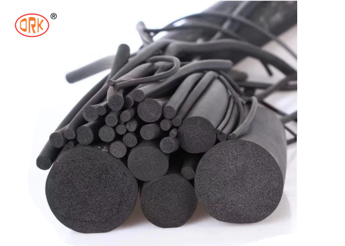 Fabricante EPDM Preto Espuma de silicone Espongas de borracha de borracha O Anel Cordão de borracha