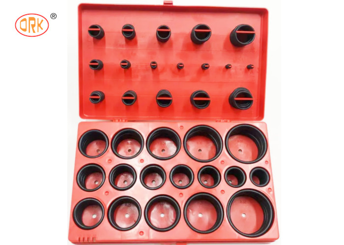 Anéis-O Leakproof pretos de 382pcs NBR em O amarelo azul vermelho Ring Kits para o caminhão