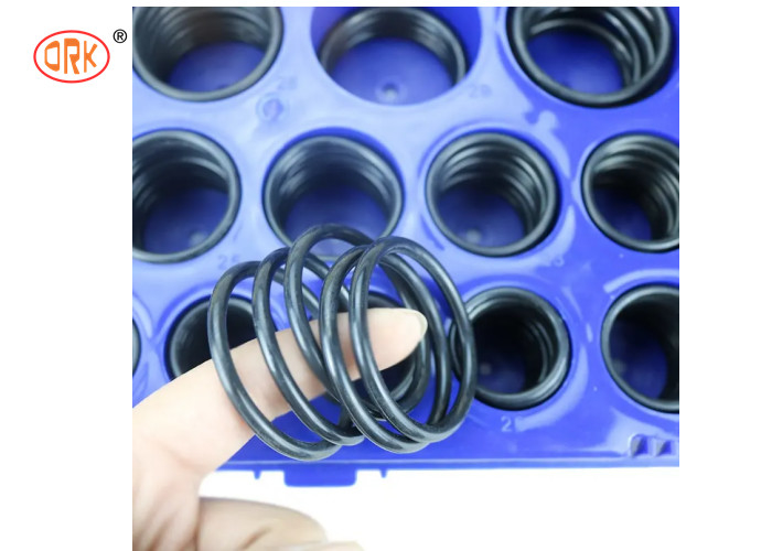 Fabricante azul do jogo do anel-O dos tamanhos de Ring Box Silicone 30 do selo de 404pcs O