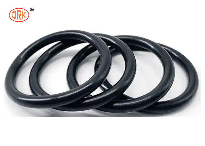 Resistência à abrasão negra NBR 70-75 O-Rings de costa para máquina de reparo