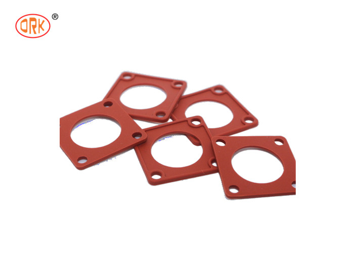 Silicona Boa Elongação Vermelho 70 Shore Garrafa Quadrada Garrafa para vedações de conectores