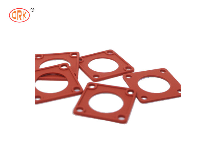 Silicona Boa Elongação Vermelho 70 Shore Garrafa Quadrada Garrafa para vedações de conectores
