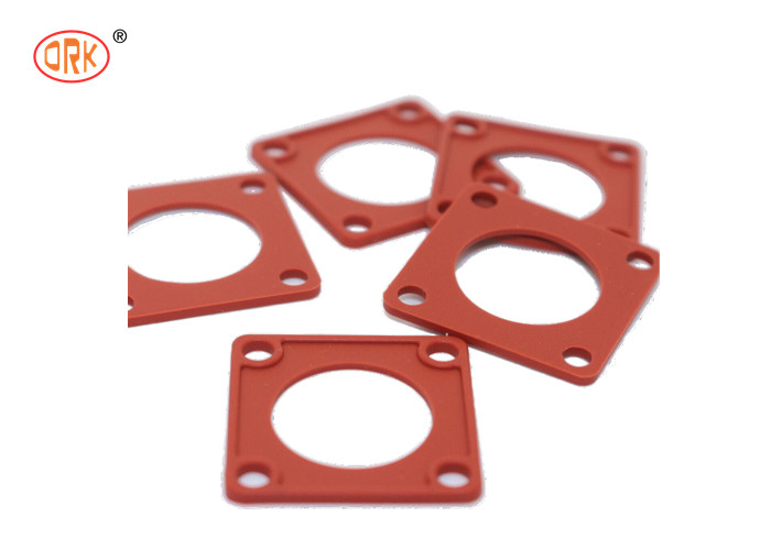 Silicona Boa Elongação Vermelho 70 Shore Garrafa Quadrada Garrafa para vedações de conectores