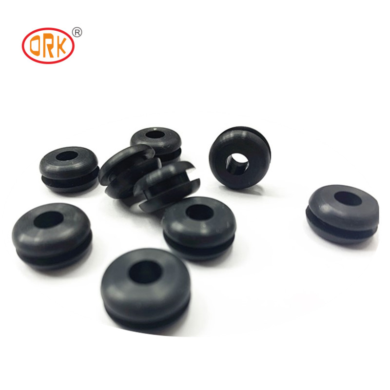 Resistência ao calor personalizada Furo de borracha de silicone preto Grommets Plug / cabo de borracha Grommet Ring para peças de reposição de automóveis