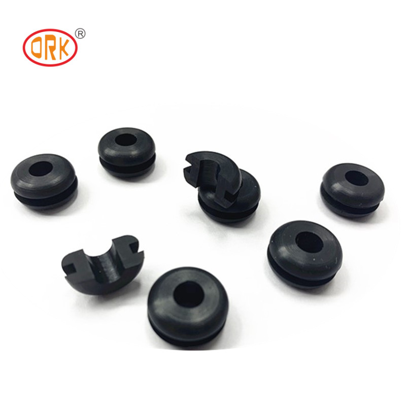 Resistência ao calor personalizada Furo de borracha de silicone preto Grommets Plug / cabo de borracha Grommet Ring para peças de reposição de automóveis