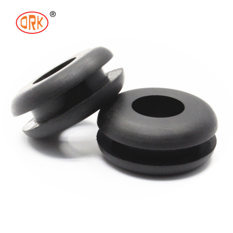Proteção de fio de segurança Grommet Anel Neoprene CR Partes moldadas de borracha compatíveis com bombas e válvulas