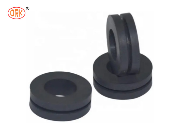 Proteção de fio de segurança Grommet Anel Neoprene CR Partes moldadas de borracha compatíveis com bombas e válvulas