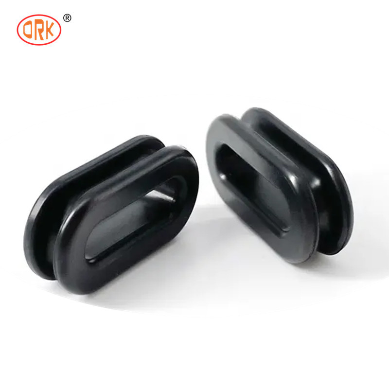 Proteção de fio de segurança Grommet Anel Neoprene CR Partes moldadas de borracha compatíveis com bombas e válvulas