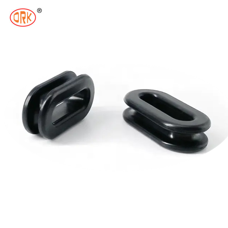 Grometas de borracha de silicone de qualidade industrial com resistência à tração Proteger fios Proteger cabo elétrico personalizado