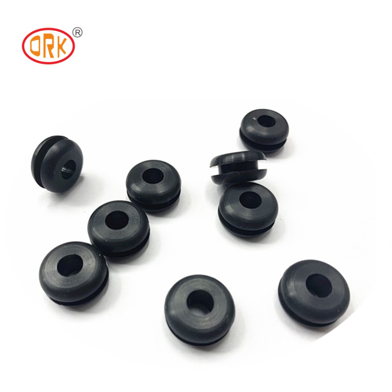 ORK Partes moldadas de borracha FDA Certificado Não tóxico Grommets de borracha de silicone Resistência à tração 1000 PSI
