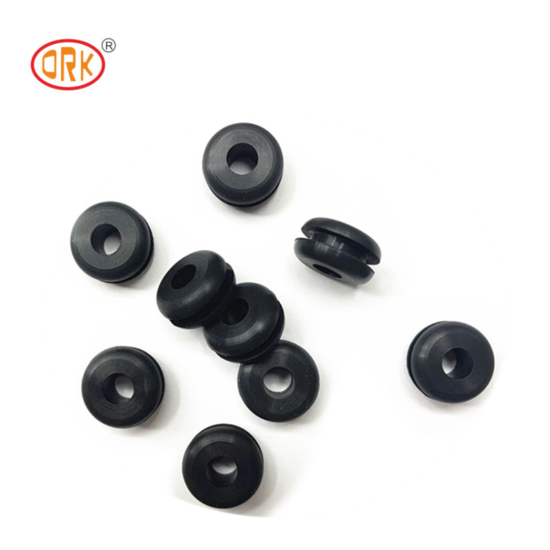 ORK Partes moldadas de borracha FDA Certificado Não tóxico Grommets de borracha de silicone Resistência à tração 1000 PSI