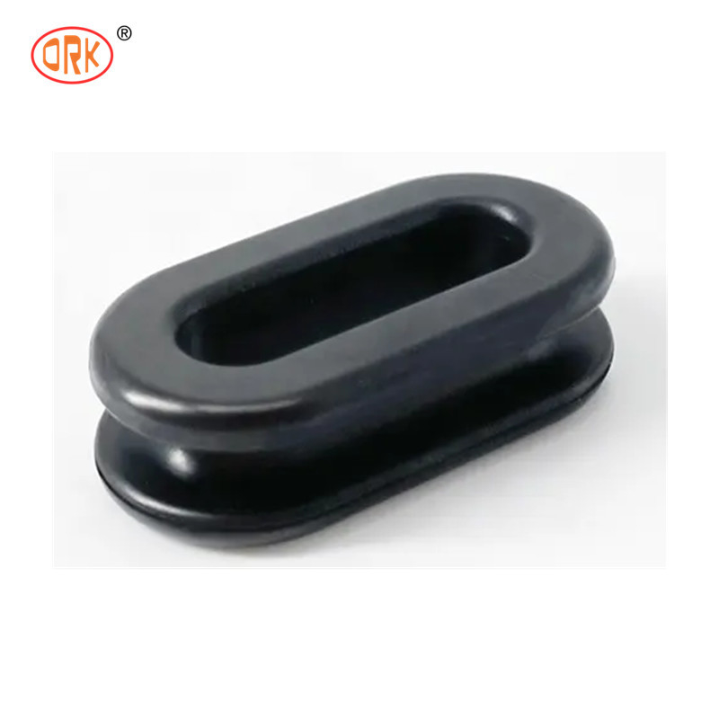 ORK Partes moldadas de borracha FDA Certificado Não tóxico Grommets de borracha de silicone Resistência à tração 1000 PSI