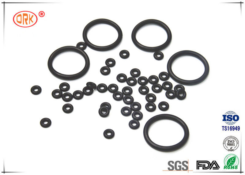 Selo industrial preto do anel-O de ORK NBR diâmetro interno de 0.794MM - de 66.04CM