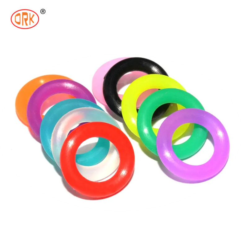 ORK Anéis de silicone de cor industrial de alta temperatura