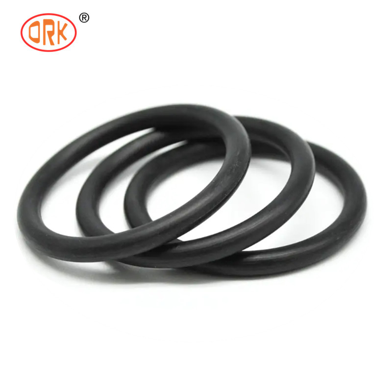 70 Shore Um selo de borracha 13 mm Anel de silicone preto para requisitos de compatibilidade química