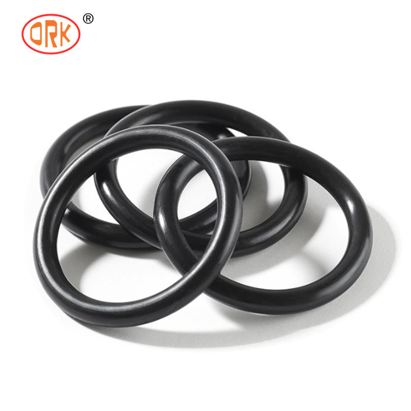 70 Shore Um selo de borracha 13 mm Anel de silicone preto para requisitos de compatibilidade química
