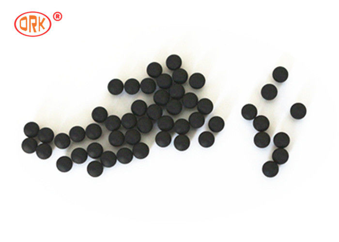 Cor 15mm preta contínua macia pequena da bola 5mm 9mm 10mm da borracha de silicone