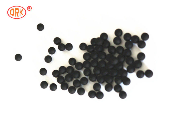 Cor 15mm preta contínua macia pequena da bola 5mm 9mm 10mm da borracha de silicone