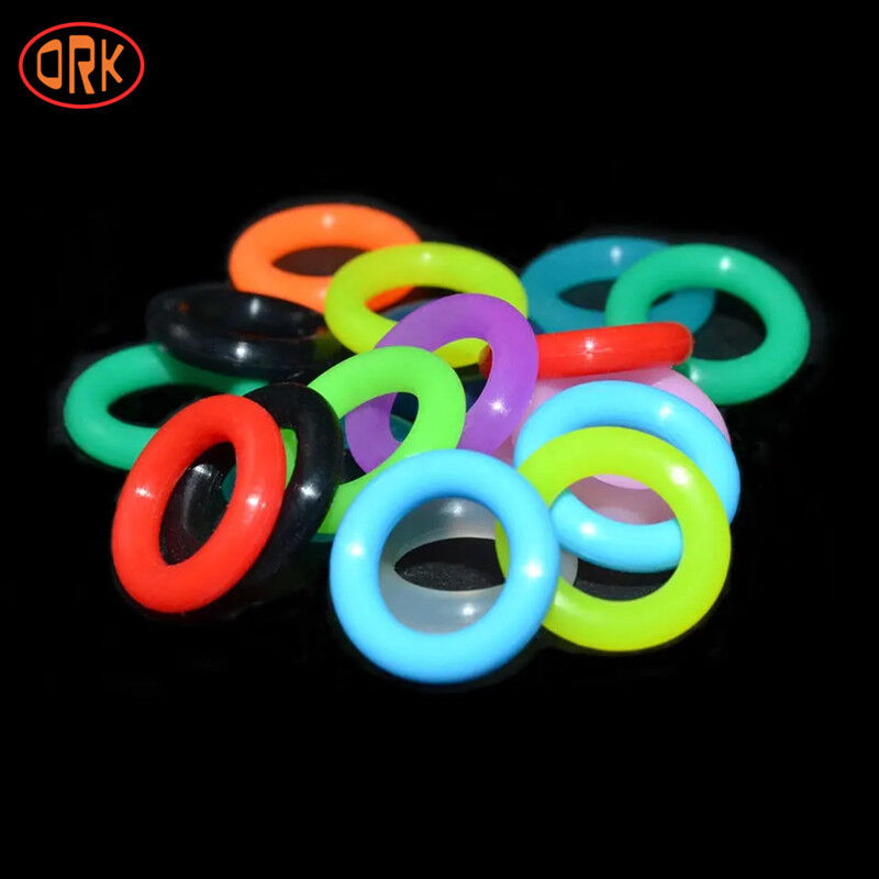 Anel O FKM, Anéis O de Borracha NBR EPDM Silicone HNBR, Junta de Vedação de Alta Resistência Química e a Óleo para Máquinas Hidráulicas Pneumáticas