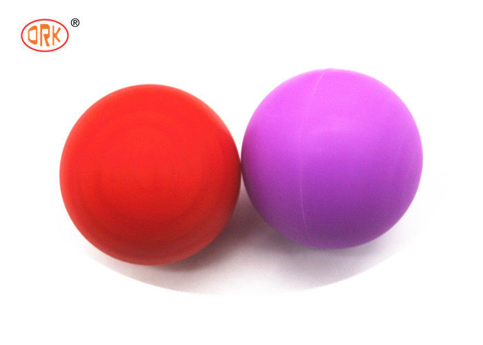 Bola macia Bouncy colorida à prova de água da borracha de silicone de FDA